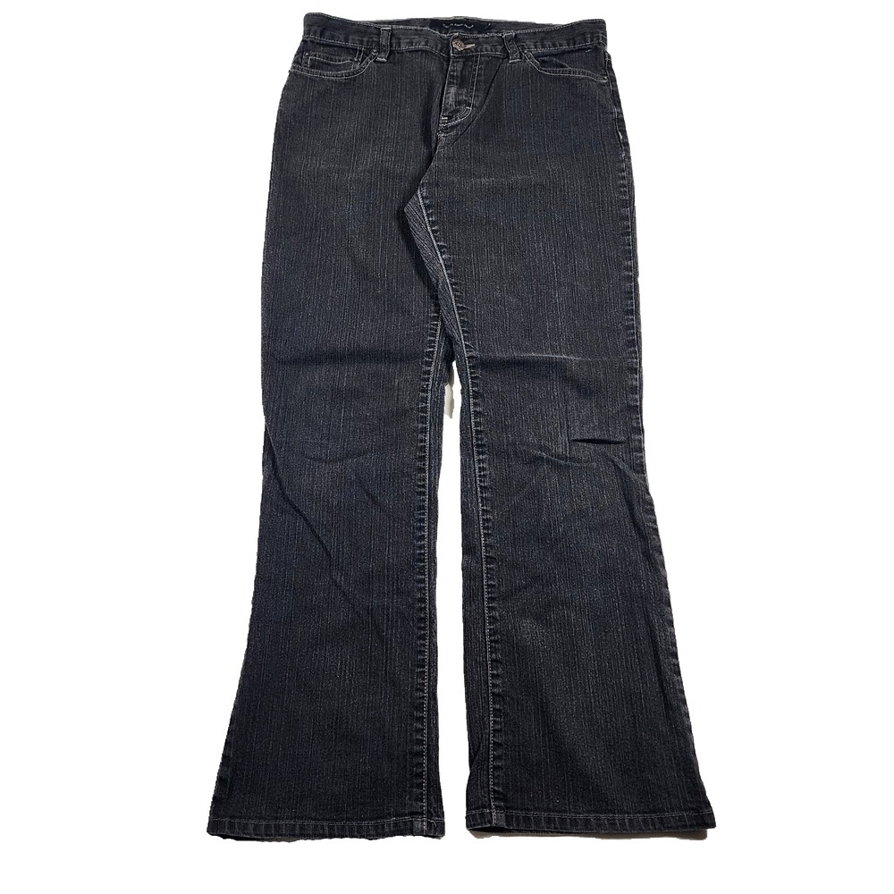 Y2K Calvin Klein Jeans Womens 12 W32 Bootcut Flare Baggy Mid Rise Indie Sleaze